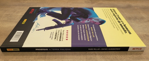 Hq Prodígio Terra Maligna Ed Panini Mark Millar (Usado)