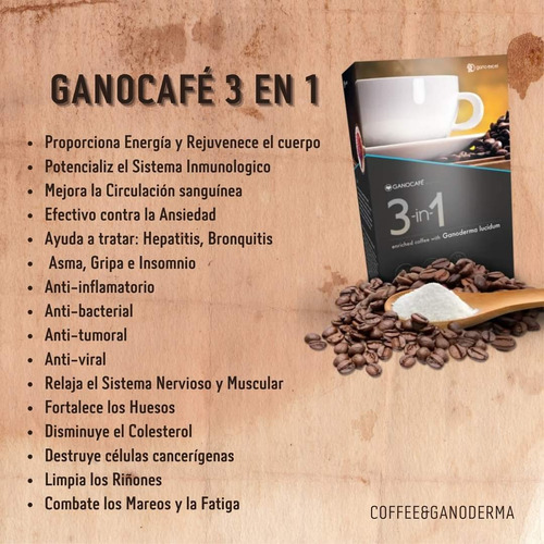 Gano Café Ganó Excel 3en1 20 Sobres