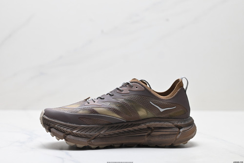 Tenis Satisfy X Hoka Running Mafate Trail Shoes Casual Green
