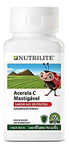 Acerola Suplemento De Vitamina C Nutrilite Amway Sem Sabor