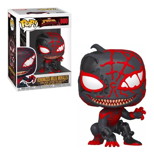 Funko Pop Venomized Miles Morales #600 Spider-man Maximum V