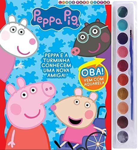 Peppa Pig - Livro Para Pintar - Ed2, De Diversos Autores. Editora Editora On-line Em Português