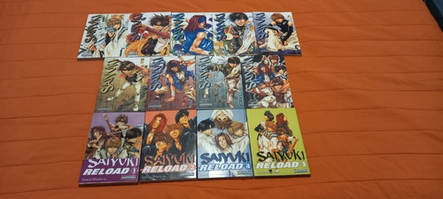 Coleccion Completa Manga Saiyuki X13 Tomos - Ed. Mangaline (Usado)