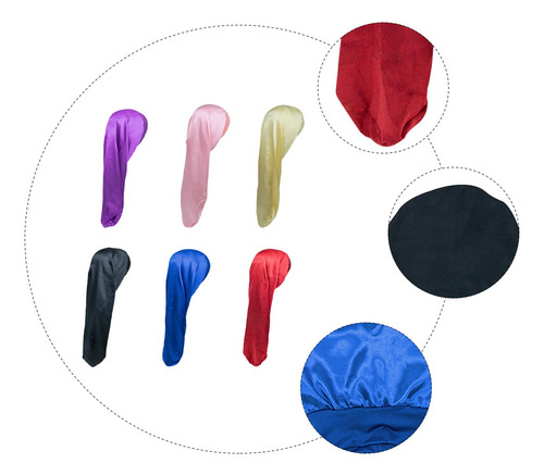 Toalla De Ducha Para Mujer, Turbante, De Secado Rápido, 6 Un