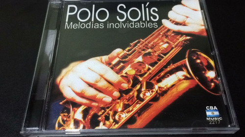 Polo Solis - Melodías Inolvidables - Cd Nuevo Cerrado 