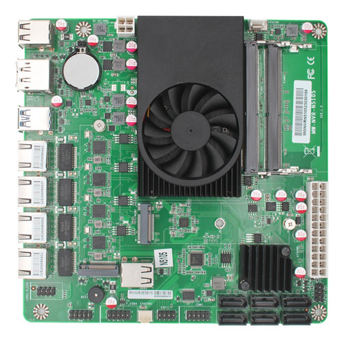 Placa Madre Itx Nas Diy N5105, 4 Núcleos Y 4 Hilos, Low Powe