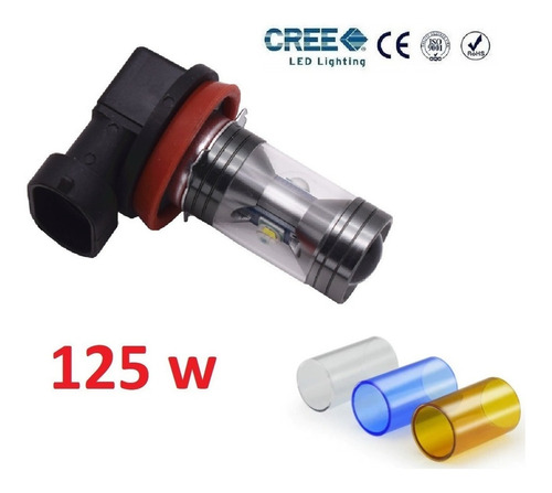 Foco Hyper Led H8 H9 H11 Alta Baja Auto Moto Xenon Faro Luz