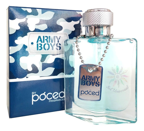 Perfume Poced Army Boys Aromático Fresc - mL a $667