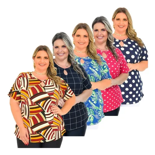 Roupas Femininas Baratas Plus Size Fretes Gratis Envio 24h - R$ 219,99