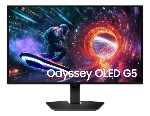 Samsung 27 Odyssey Oled G5 G50Sf Qhd 180Hz Monitor Gamer