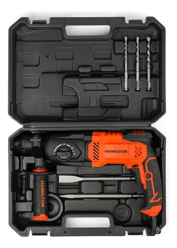 comprar Rotomartillo Sds Plus 1050w 3.5j + Accesorios Hrm001 Hamilto