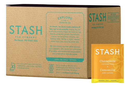 Té Stash herbal en saquitos Manzanilla
