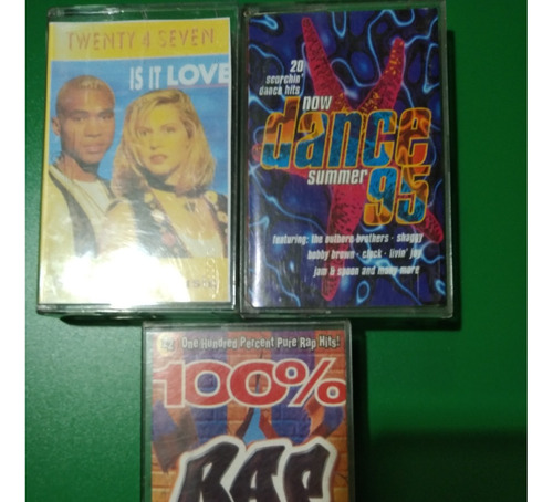 Cassette (3) Eurodance Rap 90s