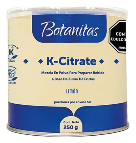 K-citrate +potasio 50 Porciones - g a $276