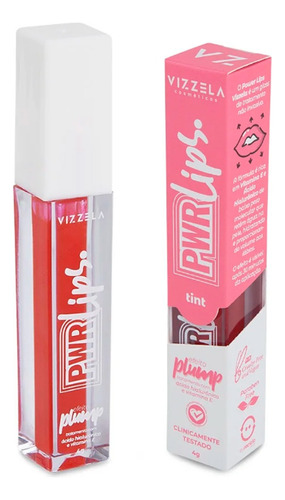 Vizzela Power Lips Top Coat Tint 4g