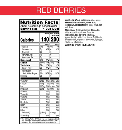 Cereal De Desayuno Special K Berries 544g Caja Familiar
