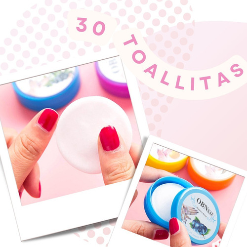 Toallitas Removedor Quita Esmalte Con Aroma