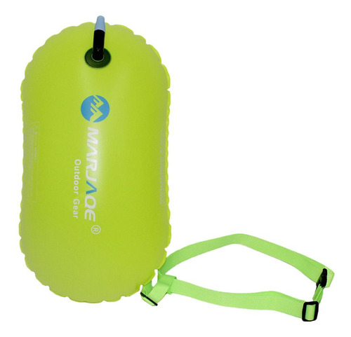 Boya De Natación Ligera Inflable De Seguridad Amarillo