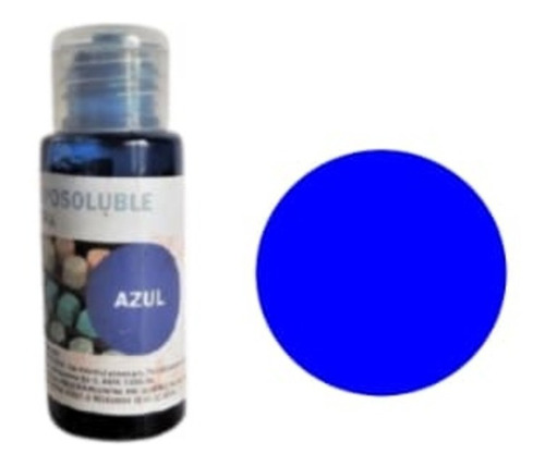 Colorante Liposoluble Para Chocolate Azul X1 - Cotillón Waf