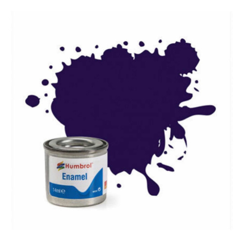 Imagen 1 de 5 de Color Violeta Brillante Humbrol 68 Modelismo 14 Ml La Plata