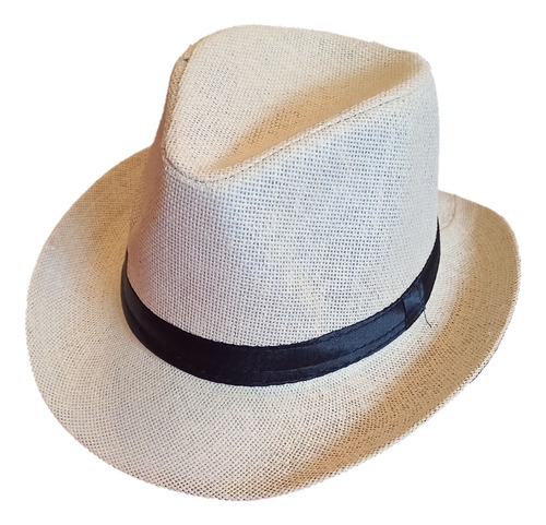 Sombrero Panamá Unisex Con Lazo Verano 
