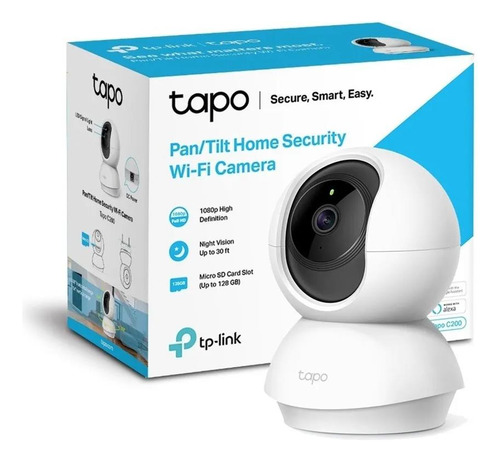 Camara Tp-link Tapo C200 Wifi 360º Fhd Grabacion Nocturna