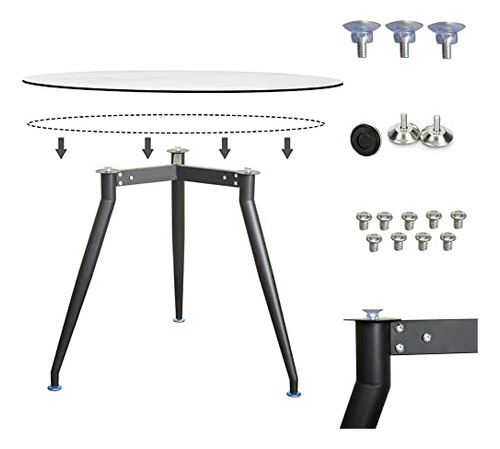 Modern Desk Frame 28  Industrial Metal Table Legs With ...