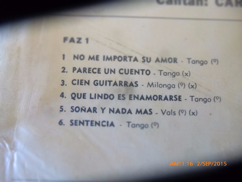Vinilo Lp Alfredo De Angelis -yo Soy El Tango(u1355