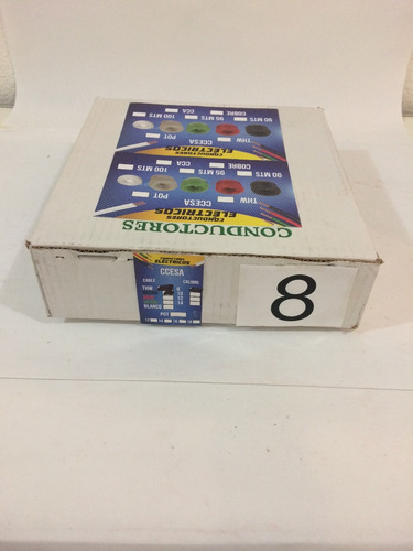 Imagen 3 de 10 de Thw Cal 8 100% Cobre 3 Rollos