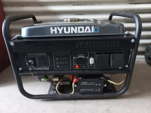 Generador Portátil Hyundai Hhy3000fe 3000w 220v