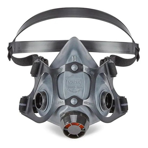 Respirador de face média Honeywell 5500 com 2 filtros P100 tipo 3m