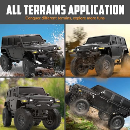 Racent 1/24 Rc Crawler 4wd Off Road All Terrain Rc