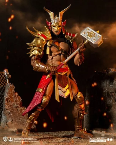 Boneco Shao Kahn Mcfarlane Toys Mortal Kombat Mk 11