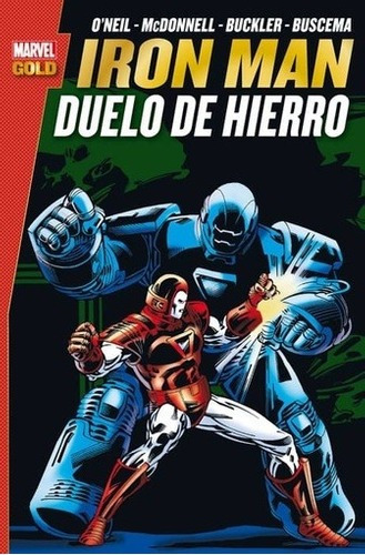 Comic Marvel Gold Iron Man Duelo De Hierro - Denny O