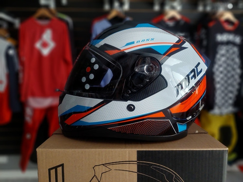 Imagen 2 de 6 de Casco Integral Mac M67 Bass Zepelin Simple Visor-allmotors-