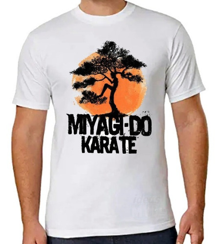 Remera Karate Kid Miyagi Do (blanca) Ideas Mvd