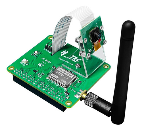 Módulo Wifi Halow Hr01 Pi-camlow Para Raspberry Pi Hat 5mp C