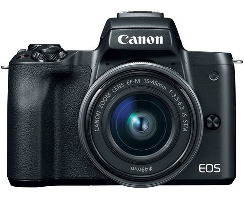 Canon Eos M50 Mirrorless Con Lente 15-45mm Y Adaptador Ef
