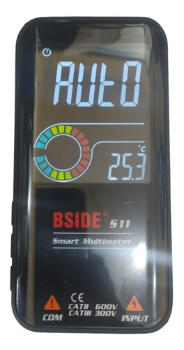 Tester Multímetro Autorango A Color Bside S11 (4235)
