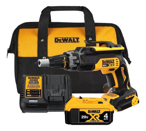 Parafusadeira Drywall Dcf630 A Bateria 20v 4ah Dewalt Bolsa