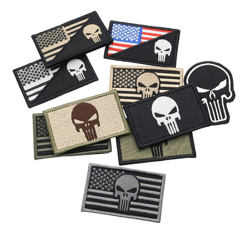 Parches Navy Seal Militares Tactico C/abrojo Bordados U S A