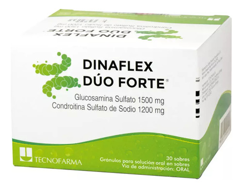 Dinaflex Dúo Forte Gránulos Para Solución Oral En Sobres, 30 Sobres