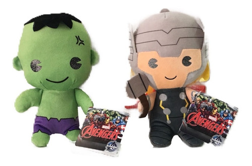 Peluche Spider Man Avengers Hulk Iron Man Thor Marvel Bigsho