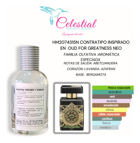 Perfume Oud For Greatness Neo De Celestial Elixir 100 Ml