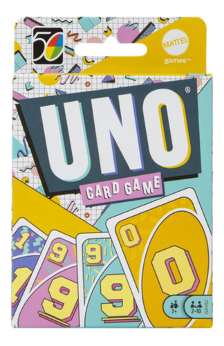 Juego De Cartas Uno® Retro 1990