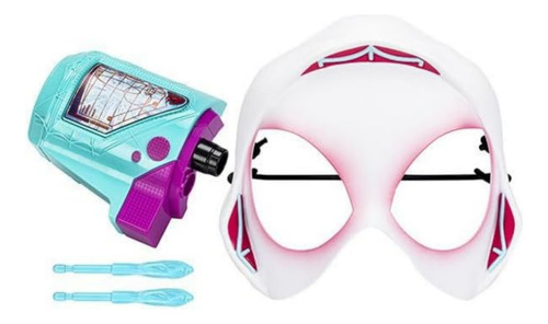 Set Mascara Ghost Spider Niña Y Muñeca Spider Gwen Hasbro