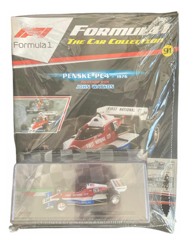 Colección Fórmula 1-penske Pc4- 1976-john Watson Y Revista