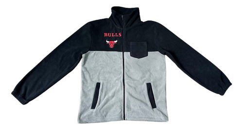 Chaqueta Polar Termico Chicago Bulls Nba 