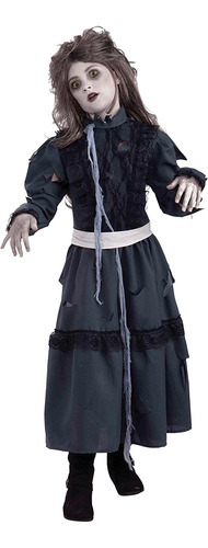 Forum Novelties Zombie Girl Costume, Child's Medium, Un Solo