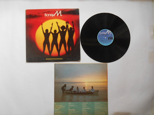 Lp Vinilo Boney M Boonoonoonoos Contiene Afiche España 1981